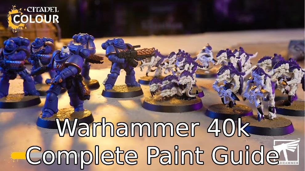 Complete Guide to Warhammer Paints: Citadel Base, Layer, Shade, Contrast & Technical Paints Explained