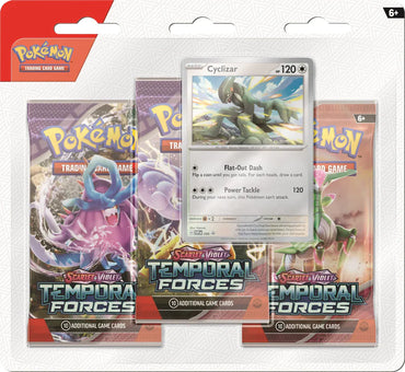 Pokemon - Temporal Forces - 3 Pack Blister (Cyclizar)
