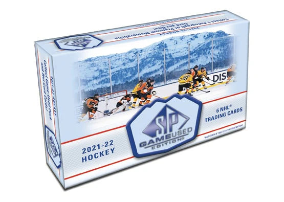 2021-22 Upper Deck Game Used Hockey - Hobby Box