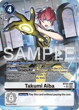 Takumi Aiba (Alternate Art) (BT23-089) - Hackers' Slumber Foil