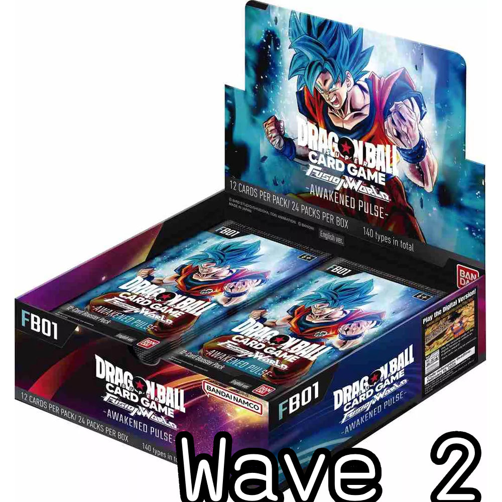 Dragon Ball Fusion World - Set 01 - Booster Box - WAVE 2