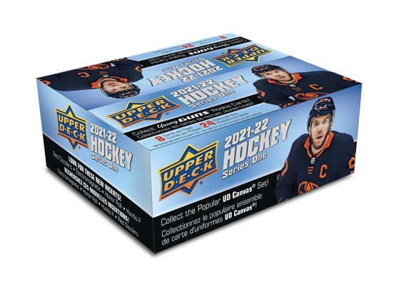 2021-22 Upper Deck Series One Hockey Retail Box
