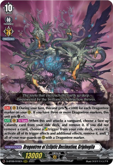 Dragontree of Ecliptic Decimation, Griphogila (D-BT09/016EN) [Dragontree Invasion]