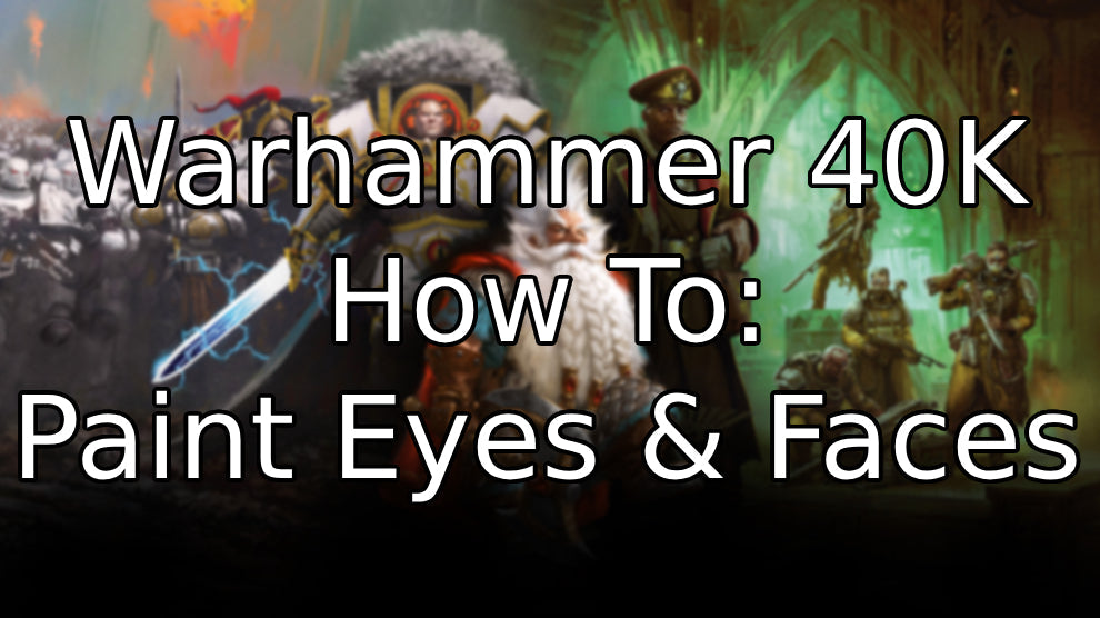 Warhammer how to paint faces banner