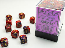 Chessex - 12mm d6 Dice Block (36 dice) - Various Colours