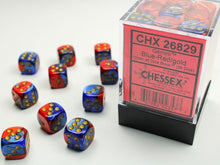 Chessex - 12mm d6 Dice Block (36 dice) - Various Colours