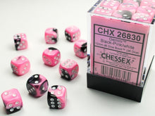 Chessex - 12mm d6 Dice Block (36 dice) - Various Colours