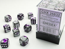 Chessex - 12mm d6 Dice Block (36 dice) - Various Colours