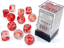 Chessex - 12mm d6 Dice Block (36 dice) - Various Colours
