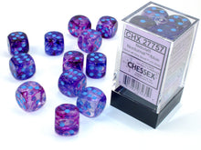 Chessex - 12mm d6 Dice Block (36 dice) - Various Colours