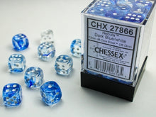 Chessex - 12mm d6 Dice Block (36 dice) - Various Colours