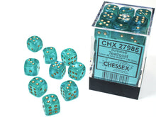 Chessex - 12mm d6 Dice Block (36 dice) - Various Colours