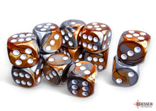 Chessex - 16mm d6 Dice Block (12 dice) - Various Colours