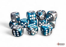 Chessex - 16mm d6 Dice Block (12 dice) - Various Colours