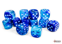 Chessex - 16mm d6 Dice Block (12 dice) - Various Colours