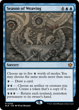 Season of Weaving (Promo Pack) [Bloomburrow Promos]