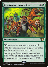 Beastmaster Ascension [Commander 2014]