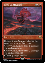 Fiery Confluence (Foil Etched) [Commander Masters]