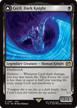 Cecil, Dark Knight // Cecil, Redeemed Paladin (FIN-091) - Universes Beyond: FINAL FANTASY