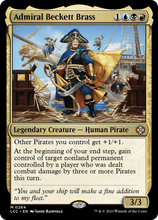 Admiral Beckett Brass [The Lost Caverns of Ixalan Commander]