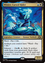 Winter, Cursed Rider (-228) - Aetherdrift Foil