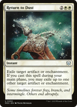 Return to Dust [March of the Machine Commander]
