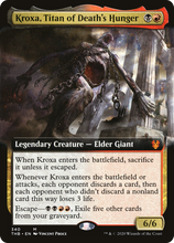 Kroxa, Titan of Death's Hunger (Extended Art) [Theros Beyond Death]