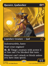 Hazoret, Godseeker (First-Place Foil) (-462) - Aetherdrift
