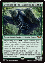 Overlord of the Hauntwoods (DSK-194) - Duskmourn: House of Horror: (enchantment) Foil