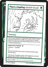 Plant a Sapling // Fully-Grown Treefolk (MB2-999-PAS) - Mystery Booster 2