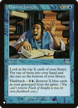 Flash of Insight (PLST-JUD-40) - The List: (tombstone)