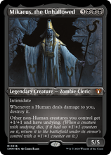 Mikaeus, the Unhallowed (Foil Etched) [Commander Masters]