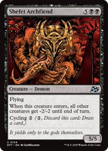 Shefet Archfiend (-104) - Aetherdrift Foil
