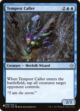 Tempest Caller (PLST-XLN-86) - The List