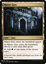 Manor Gate (-356) - The List Reprints