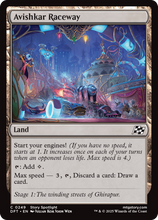 Avishkar Raceway (-249) - Aetherdrift Foil
