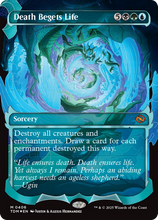 Death Begets Life (Showcase) (TDM-406) - Tarkir: Dragonstorm Foil