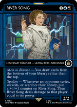 RIVER SONG (Showcase) (Surge Foil) [Doctor Who]