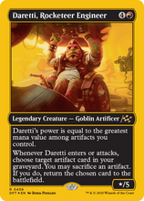 Daretti, Rocketeer Engineer (First-Place Foil) (-458) - Aetherdrift