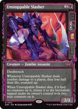 Unstoppable Slasher (DSK-312) - Duskmourn: House of Horror: (Showcase)