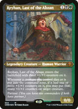 Reyhan, Last of the Abzan (Etched) [Commander Legends]