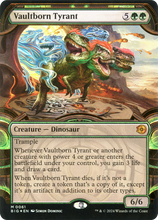 Vaultborn Tyrant (Showcase) (Raised Foil) [Outlaws of Thunder Junction: The Big Score]