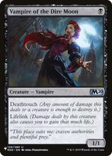 Vampire of the Dire Moon (PLST-M20-120) - The List