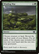 Winding Way (PLST-MH1-193) - The List