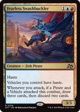Fearless Swashbuckler (-204) - Aetherdrift Foil