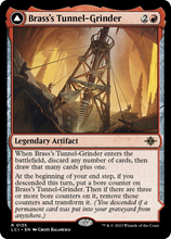 Brass's Tunnel-Grinder // Tecutlan, The Searing Rift [The Lost Caverns of Ixalan]