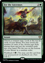 For the Ancestors [Commander Masters]