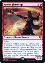 Keldon Flamesage [Dominaria United Prerelease Promos]