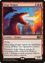 Siege Dragon [Magic 2015 Promos]