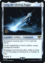 Sting, the Glinting Dagger [The Lord of the Rings: Tales of Middle-Earth Prerelease Promos]